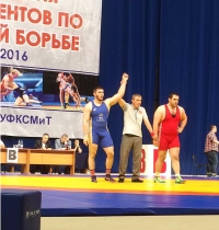 «Серебро» Чемпионата России по вольной борьбе среди студентов